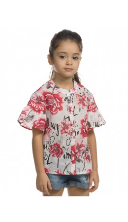 Блузка для девочек Белый(2)