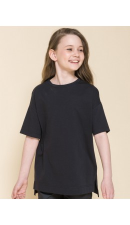 Футболка для девочек Черный(49)