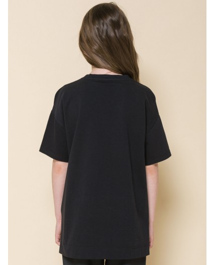 Футболка для девочек Черный(49)