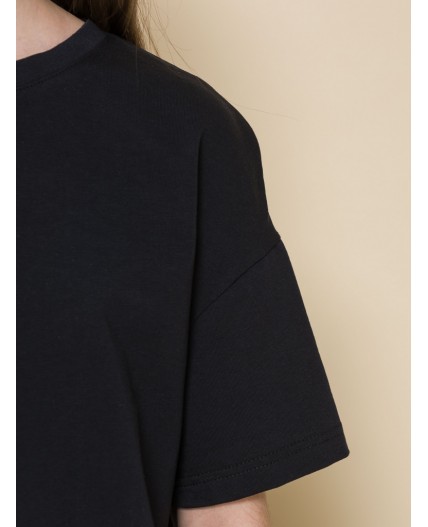 Футболка для девочек Черный(49)