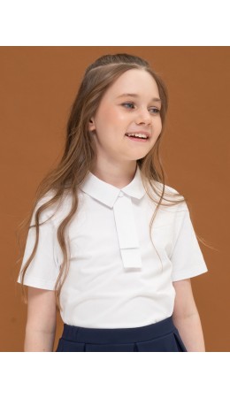 Джемпер для девочек Белый(2)