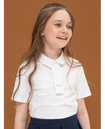 Джемпер для девочек Белый(2)