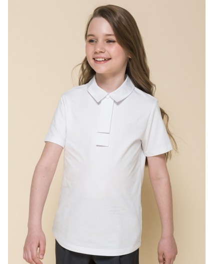 Джемпер для девочек Белый(2)