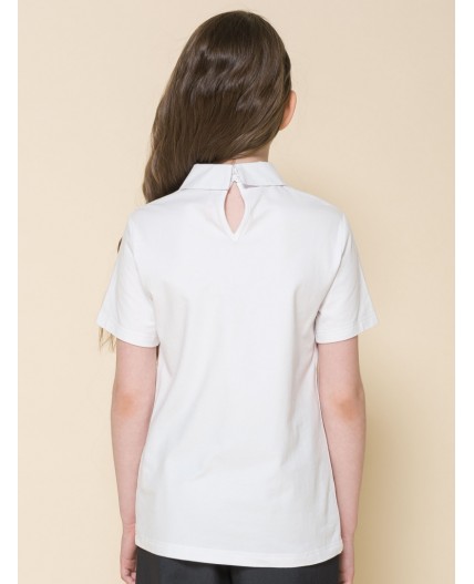 Джемпер для девочек Белый(2)