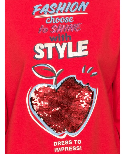 Комплект для девочек Красный(18)