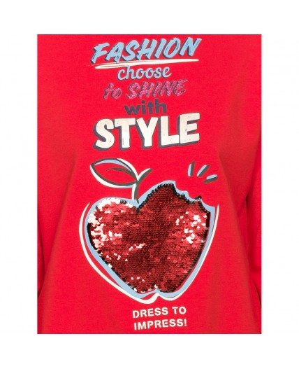 Комплект для девочек Красный(18)