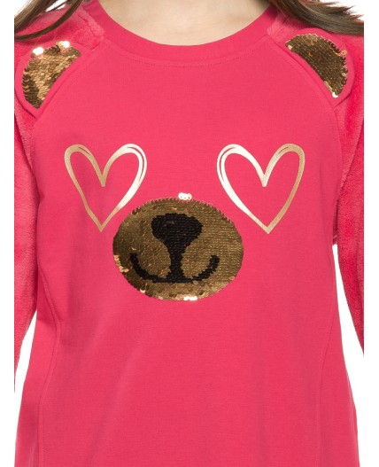 Комплект для девочек Малиновый(25)