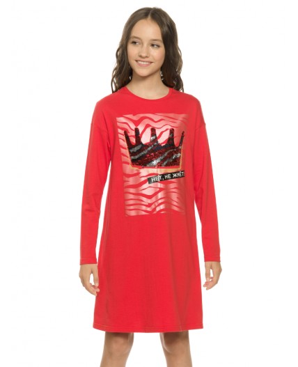 Платье для девочек Красный(18)