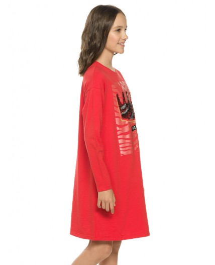 Платье для девочек Красный(18)