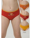 Трусы для девочек Оранжевый/красный/терракотовый(31/18/44)