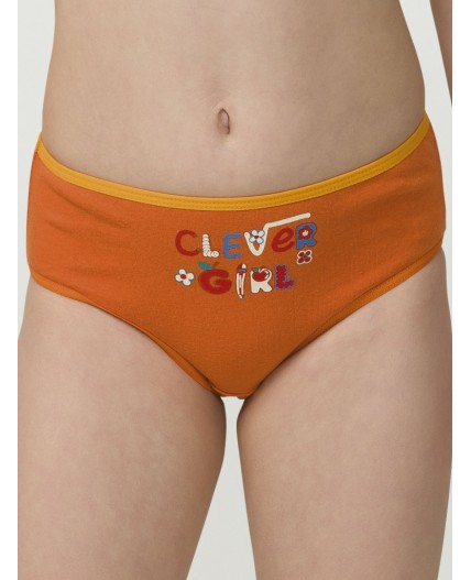 Трусы для девочек Оранжевый/красный/терракотовый(31/18/44)