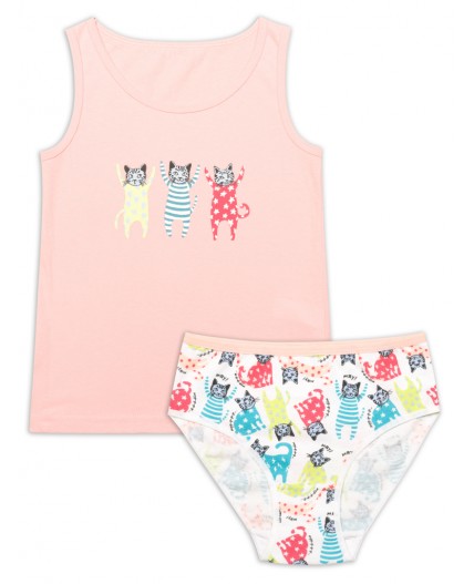 Комплект для девочек Розовый(37)