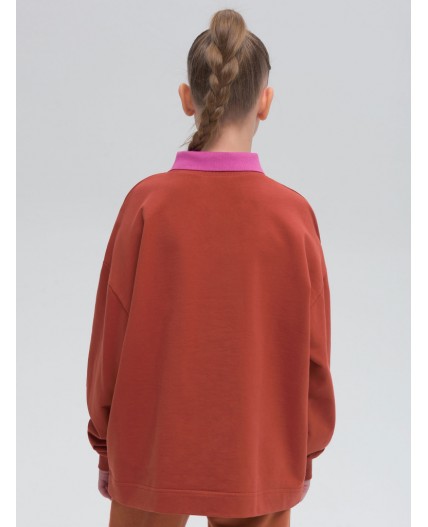 Толстовка для девочек Шоколадный(50)