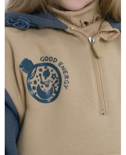 Толстовка для девочек Коралловый(16)