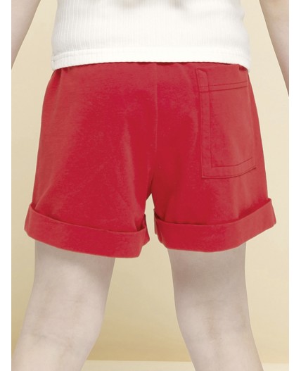Шорты для девочек Красный(18)