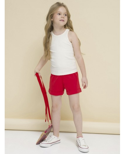 Шорты для девочек Красный(18)