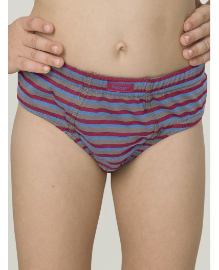 Трусы для мальчиков Джинс/красный/серый(10/18/40)