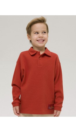 Джемпер для мальчиков Терракотовый(44)