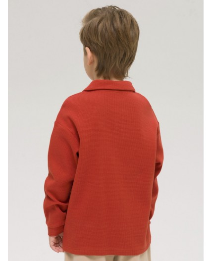 Джемпер для мальчиков Терракотовый(44)