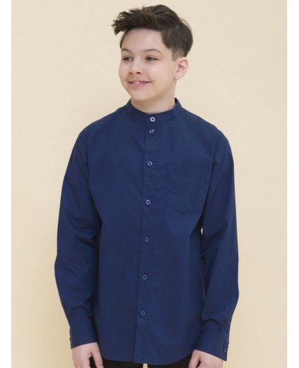 Сорочка верхняя для мальчиков Темно-синий(54)
