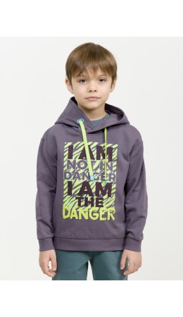 Толстовка для мальчиков Серый(40)