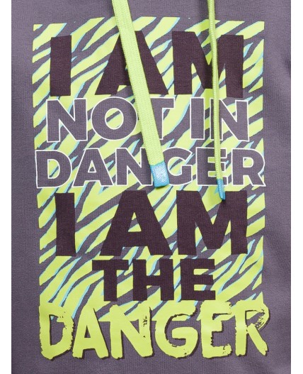 Толстовка для мальчиков Серый(40)