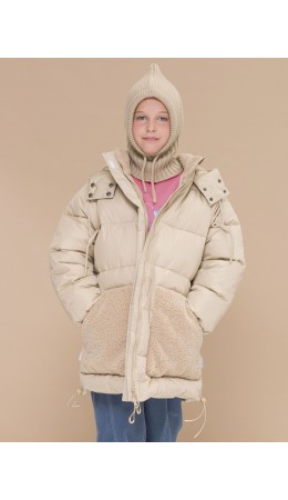 Куртка для девочек Песочный(34)