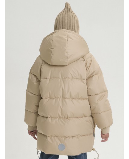 Куртка для девочек Песочный(34)