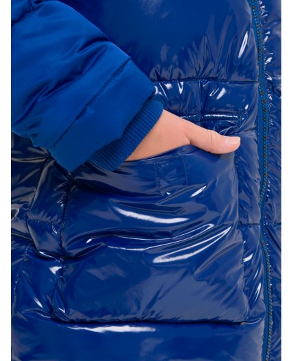 Пальто для девочек Синий(41)