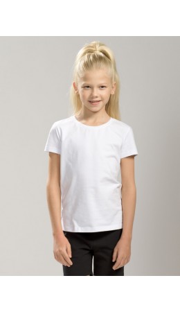Футболка для девочек Белый(2)
