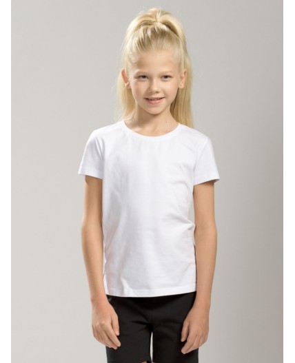 Футболка для девочек Белый(2)