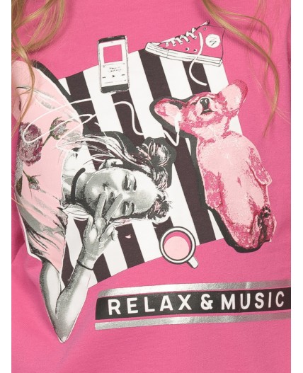 Комплект для девочек Малиновый(25)