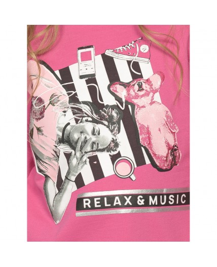 Комплект для девочек Малиновый(25)