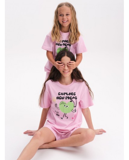 Пижама для девочек Розовый(37)