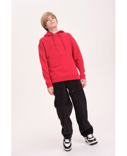 Толстовка детская Красный(18)