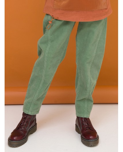Брюки для девочек Зеленый(12)