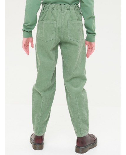 Брюки для девочек Зеленый(12)