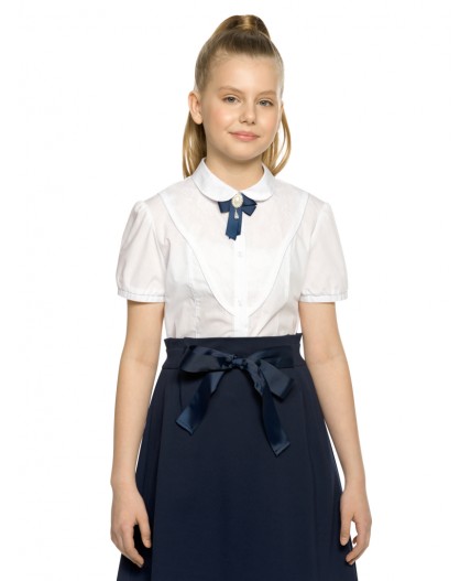 Блузка для девочек Белый(2)