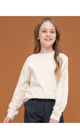 Толстовка для девочек Кремовый(19)