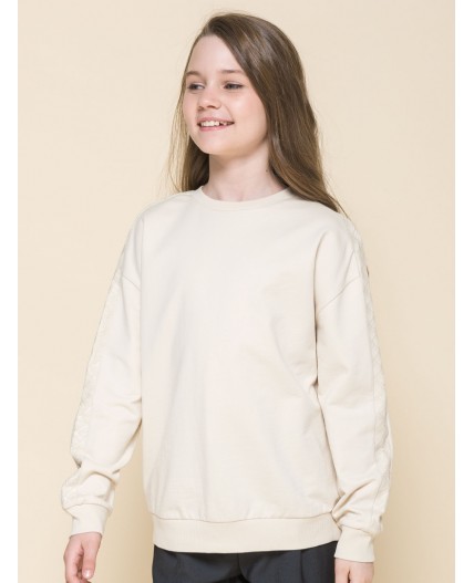 Толстовка для девочек Кремовый(19)