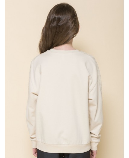 Толстовка для девочек Кремовый(19)