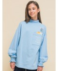 Толстовка для девочек Голубой(9)