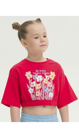 Джемпер для девочек Красный(18)