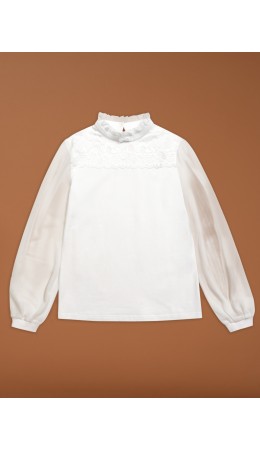 Джемпер для девочек Белый(2)