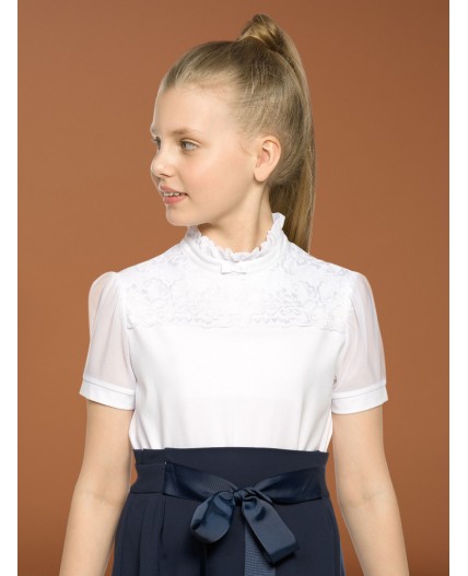 Футболка для девочек Белый(2)