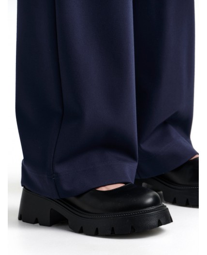 Брюки для девочек Темно-синий(54)