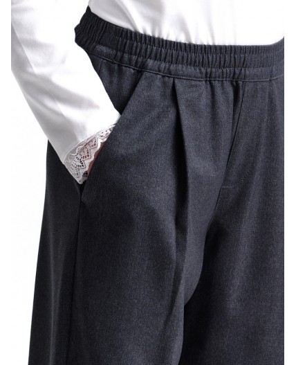 Брюки для девочек Серый(40)