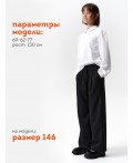 Брюки для девочек Черный(49)