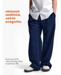 Брюки для девочек Темно-синий(54)