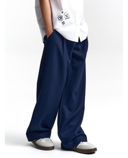 Брюки для девочек Темно-синий(54)